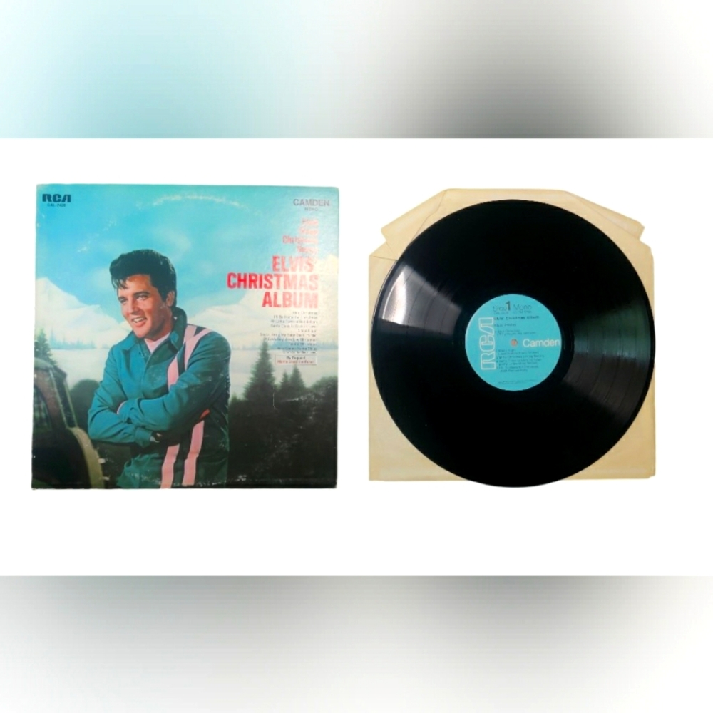 Elvis Christmas Album Vinyl Record 1970